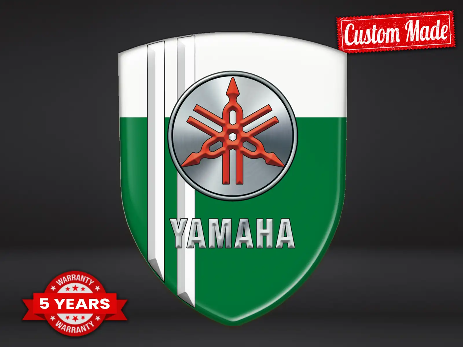 Yamaha Personalised Car Stickers Star High End Minimal